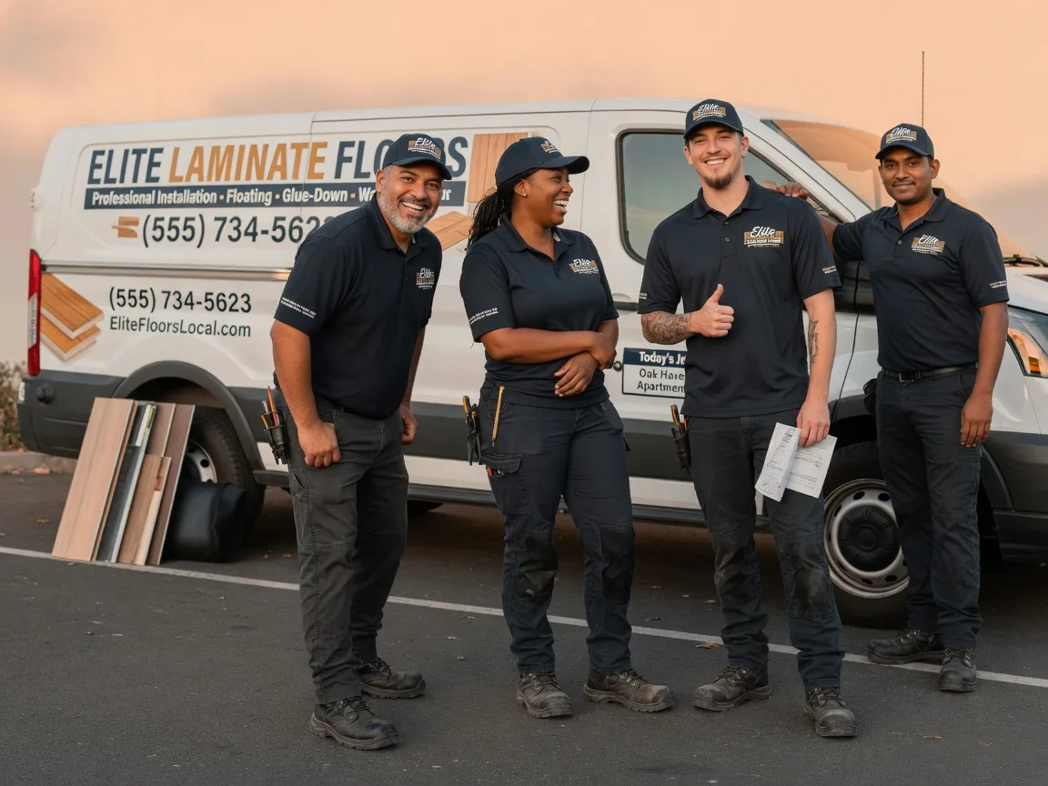 Laminate flooring installation company in Valentines, VA